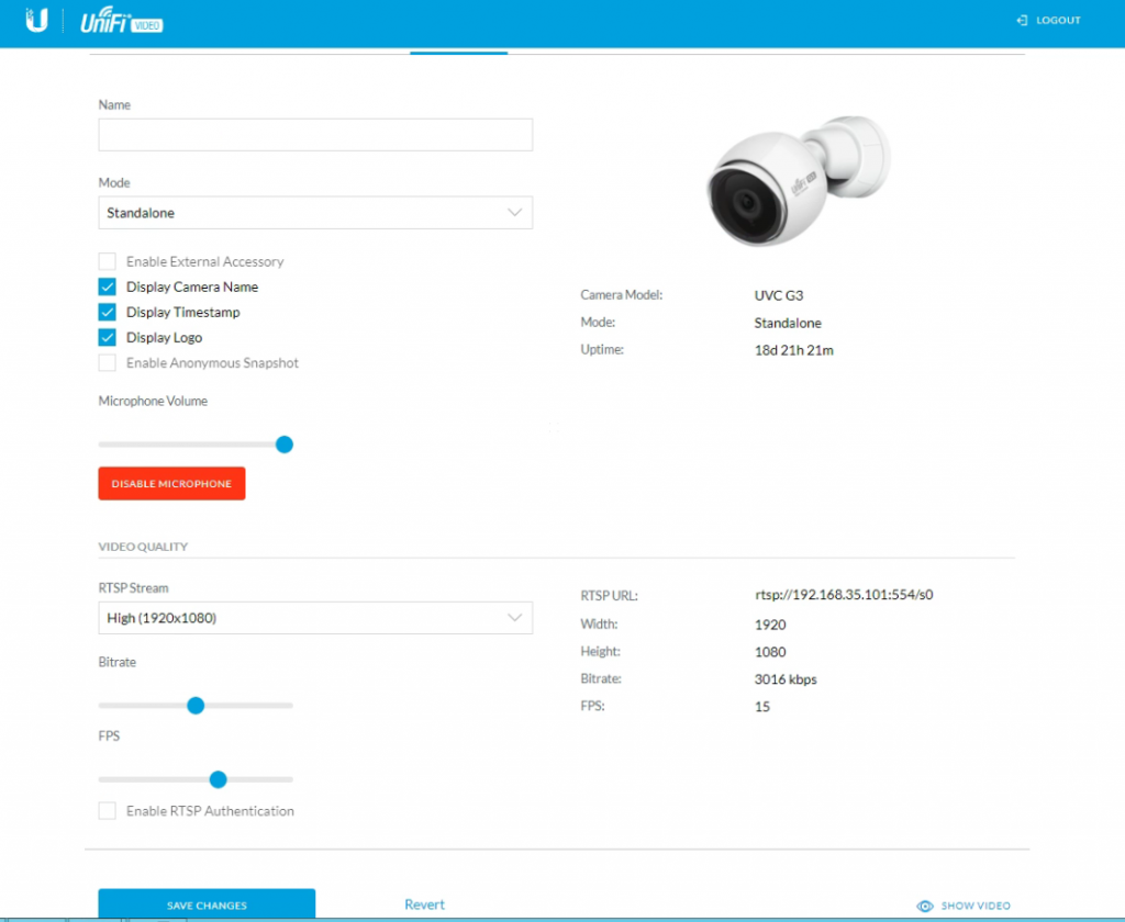 Feeding Ubiquiti Cameras into Blue Iris Alexander C. Hubbard