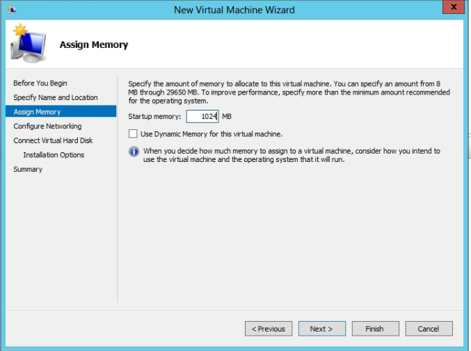 Hyper-V Memory