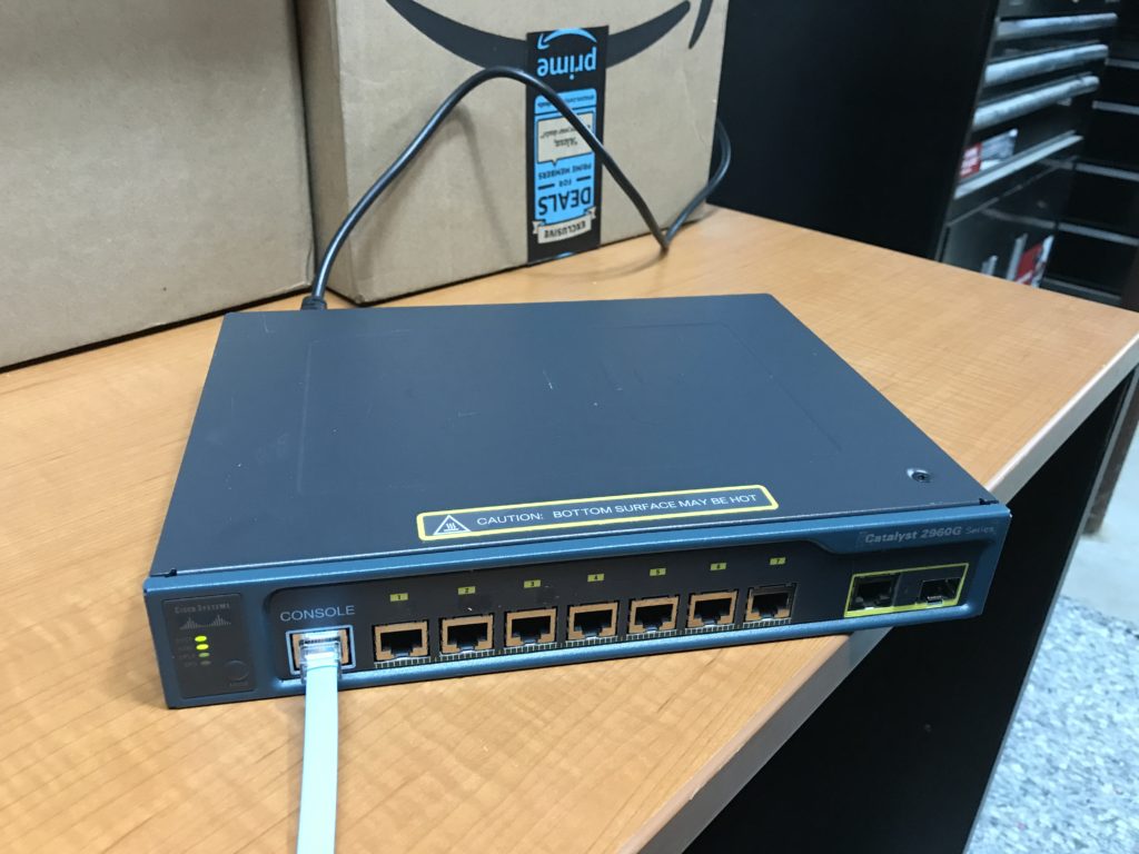 Homelab Rebuild Cisco Network Switch 2960G