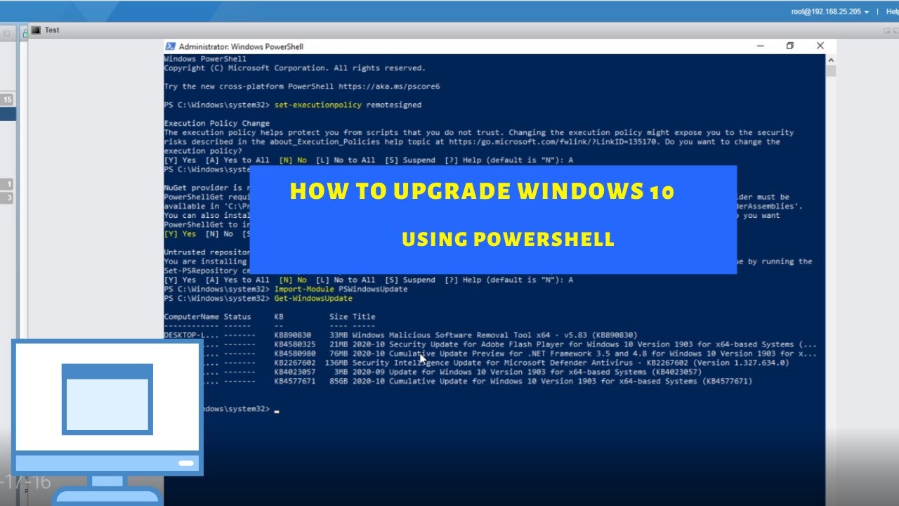 how to use powershell on windows 10