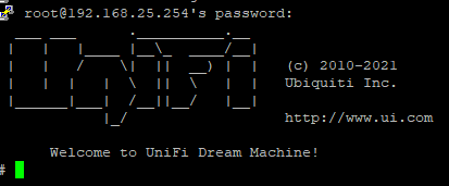 set inform unifi via ssh