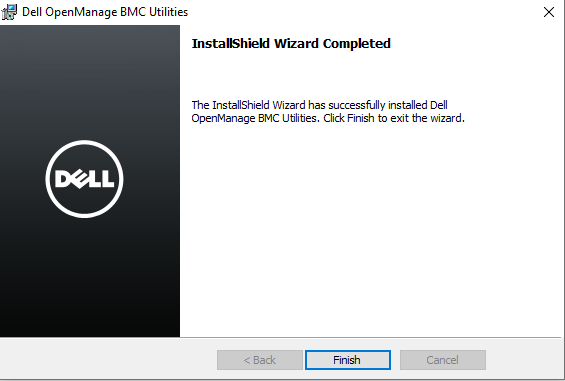 Dell OpenMange BMC Utility