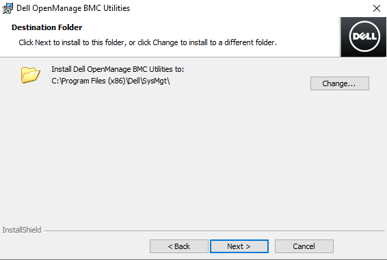 Dell OpenMange BMC Utility