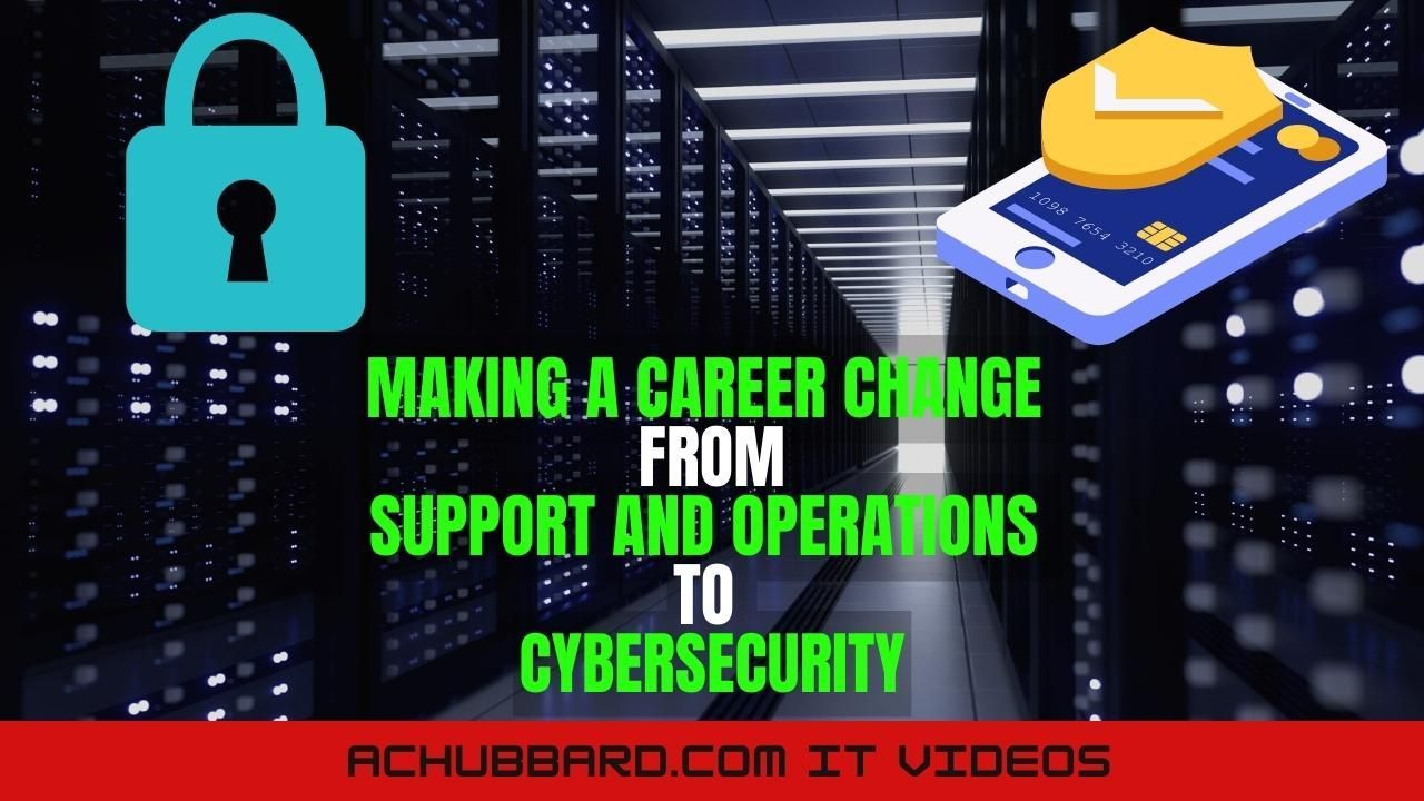 How do you make the switch from a support or operations type role, into a Cybersecurity role?
Link in bio
#cybersecurity #sysadmin #careeradvice
https://achubbard.com/2022/06/30/how-do-you-make-the-switch-from-a-support-or-operations-type-role-into-a-cybersecurity-role/
